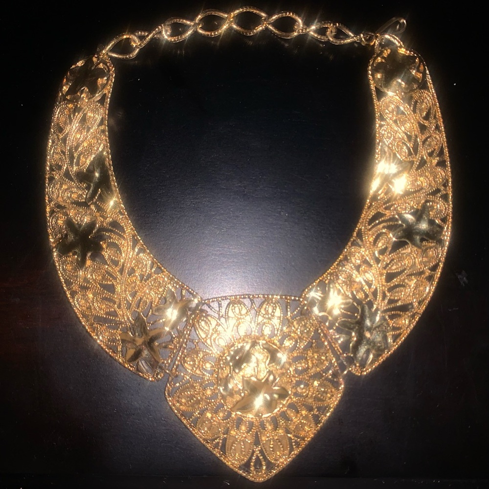 Gold necklace